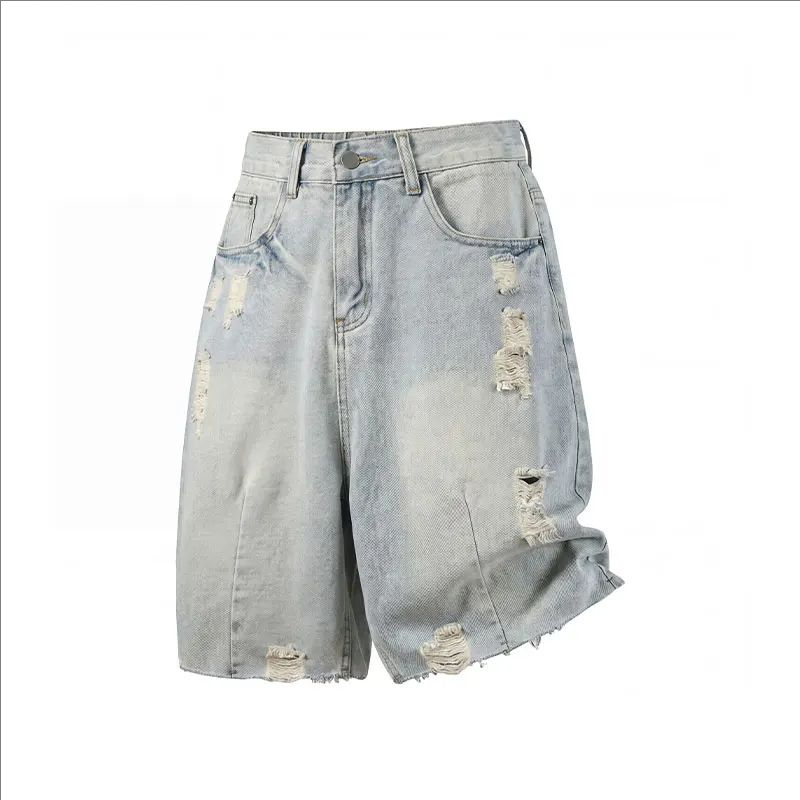 Men'S Fashion Jeans - Summer Men's Casual Jeans Shorts Loose