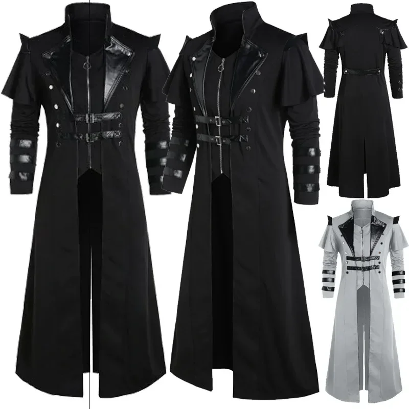 Disfraz Hombre Vintage Hallowe - Men'S Fashion Leather Jacket ulasan dan harga
