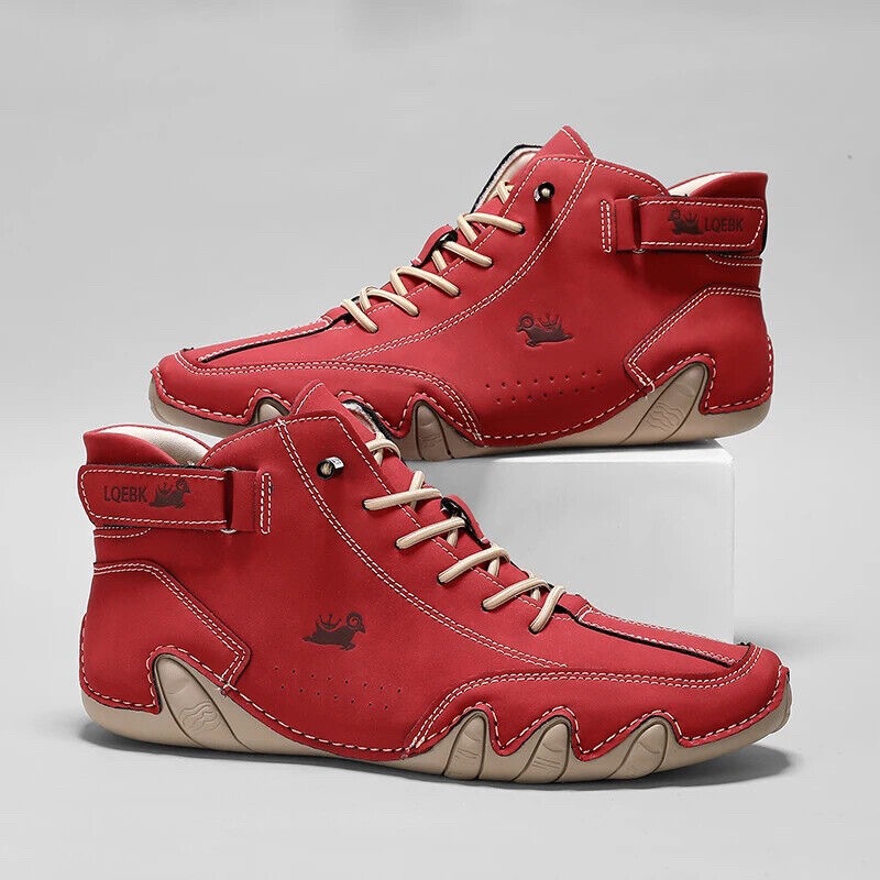 Leather Casual Shoes Sneakers  - Men'S Fashion For 30 Year Olds ulasan dan harga