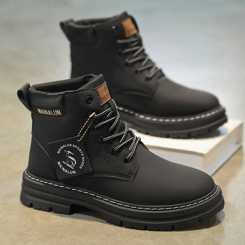 Classic Men High Top Boots Hig - Men'S Fashion For 30 Year Olds ulasan dan harga
