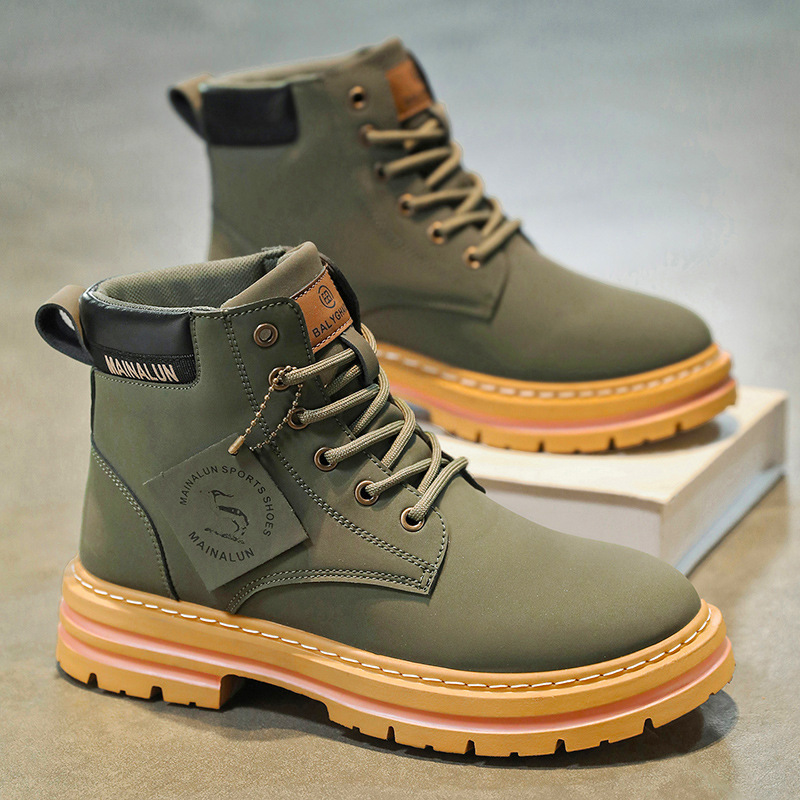 Classic Men High Top Boots Hig - Men'S Fashion For 30 Year Olds ulasan dan harga