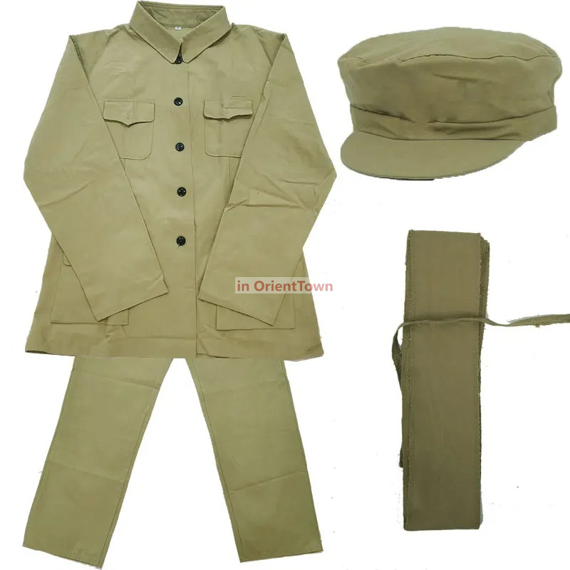 PLA Uniform volunteers in 1950 - 1950S Fashion Men'S ulasan dan harga