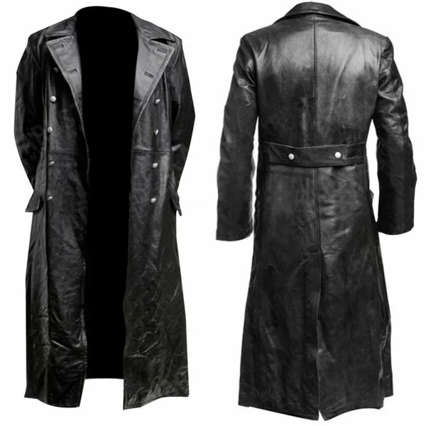 Leather Jacket Men Winter Flee - Men'S Fashion Leather Jacket ulasan dan harga