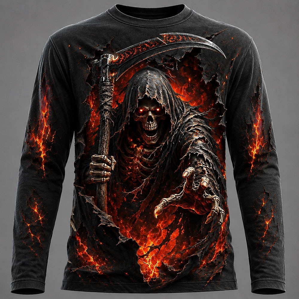 Halloween Men 3D Graphic Print - Men'S Fashion Trends 2025 ulasan dan harga