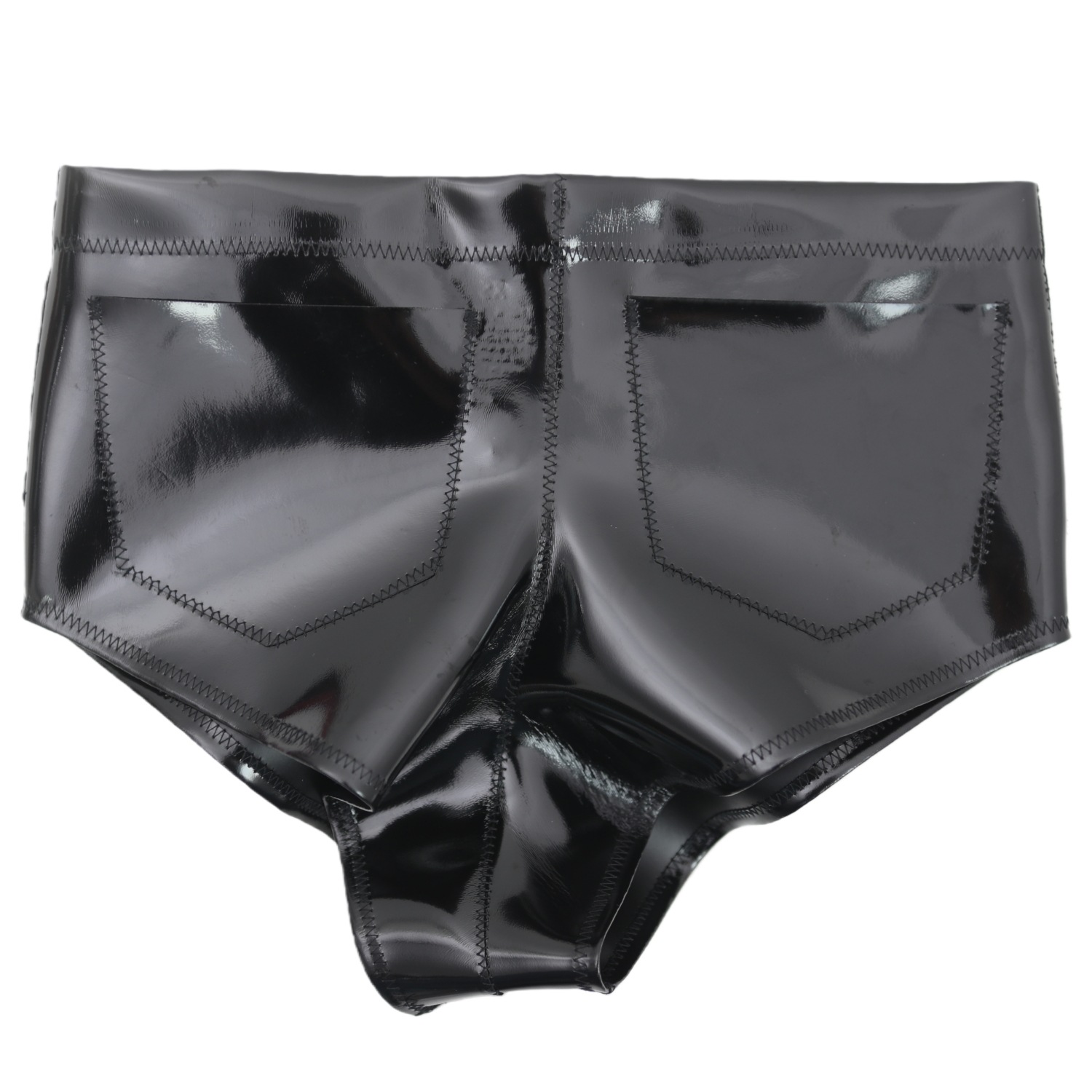Women Men Glossy Pocket Shorts - Mens Fashion Style ulasan dan harga