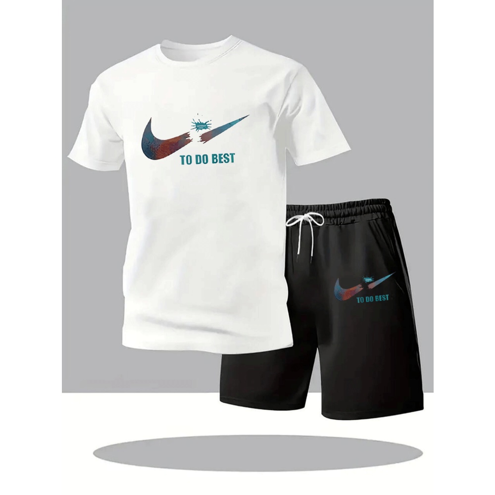 New Summer Sportswear Men's Su - Mens Fashion Style ulasan dan harga