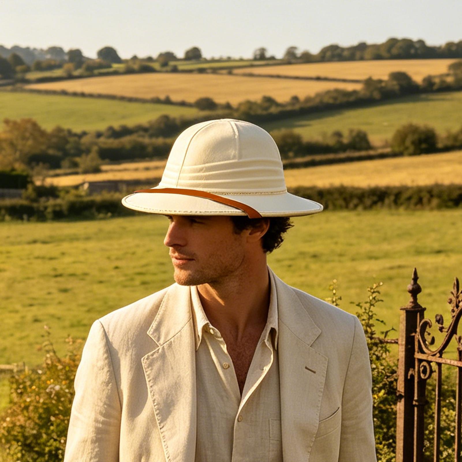 1pc Fashion Women Men British  - Mens Fashion Bucket Hat ulasan dan harga