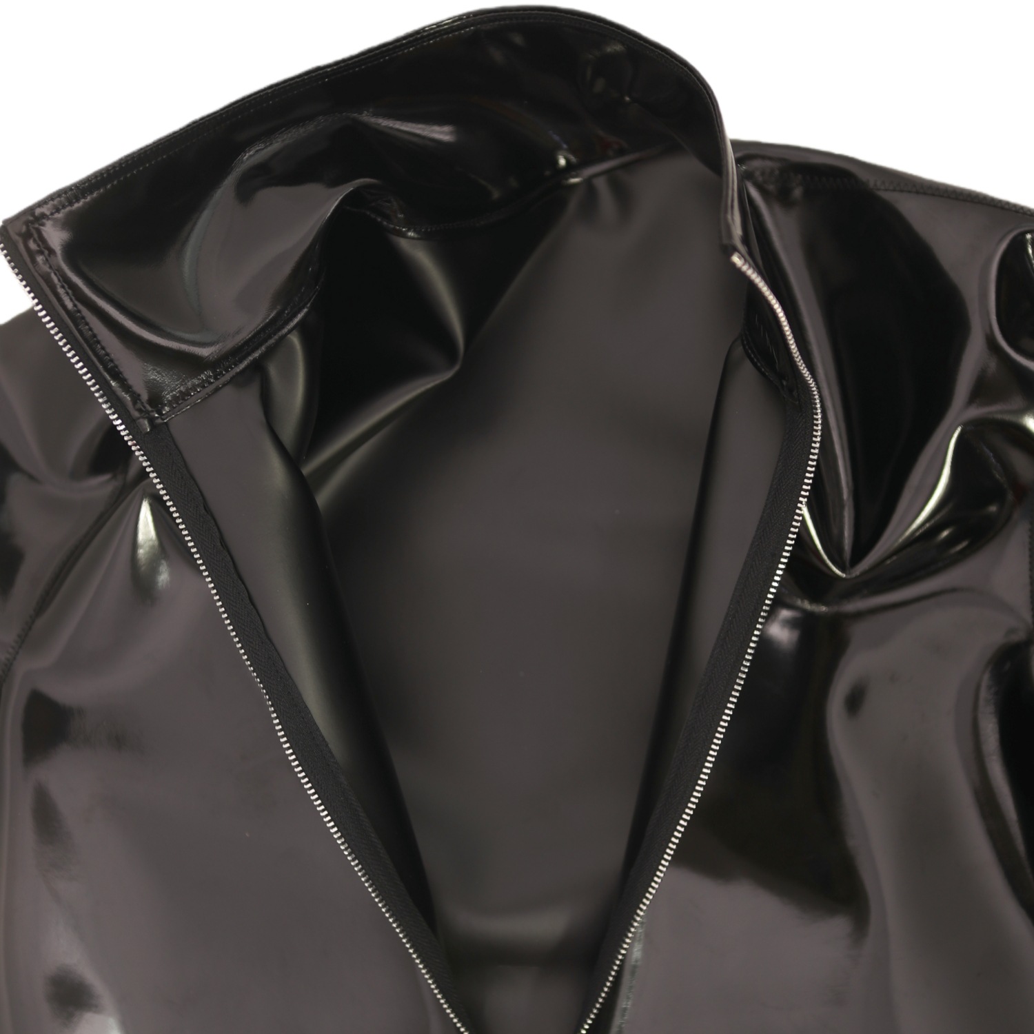 Sexy Men PVC Glossy Shiny Long - Men'S Fashion Trends 2025 ulasan dan harga