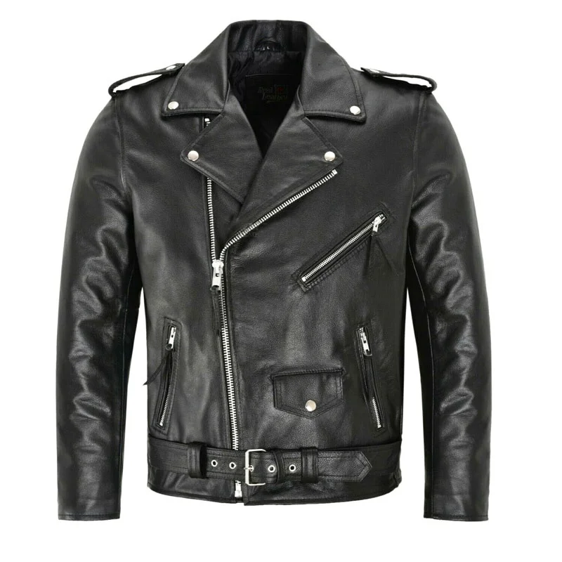 Mens Fashion Leather Jacket Sl - Men'S Fashion Leather Jacket ulasan dan harga