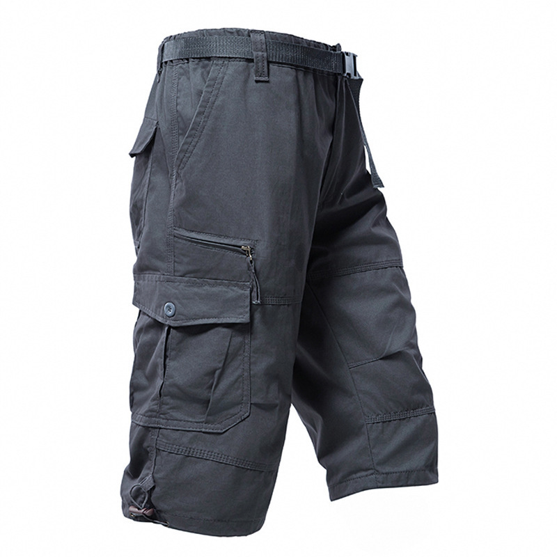 Men's Cotton 3/4 Pants Loose P - Men'S Fashion Xxl ulasan dan harga
