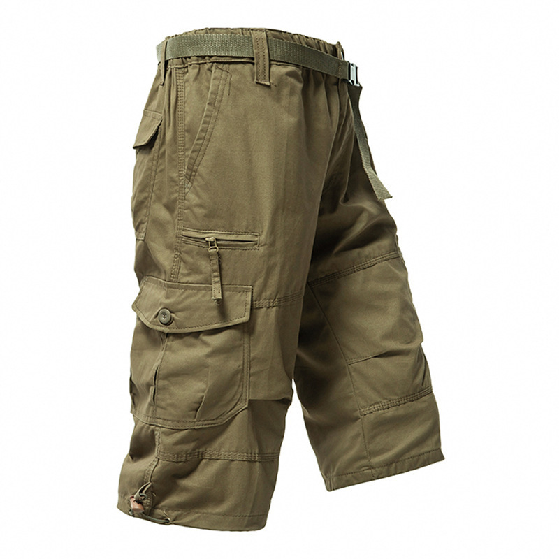 Men's Cotton 3/4 Pants Loose P - Men'S Fashion Xxl ulasan dan harga