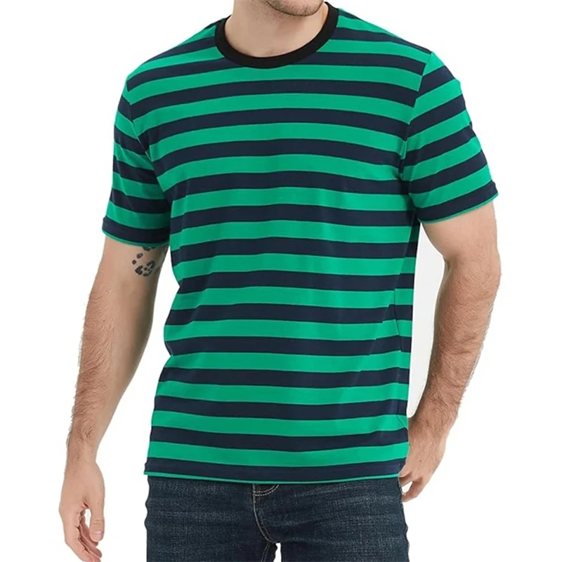 Summer fashion men's printed T - Men'S Fashion Xxl ulasan dan harga