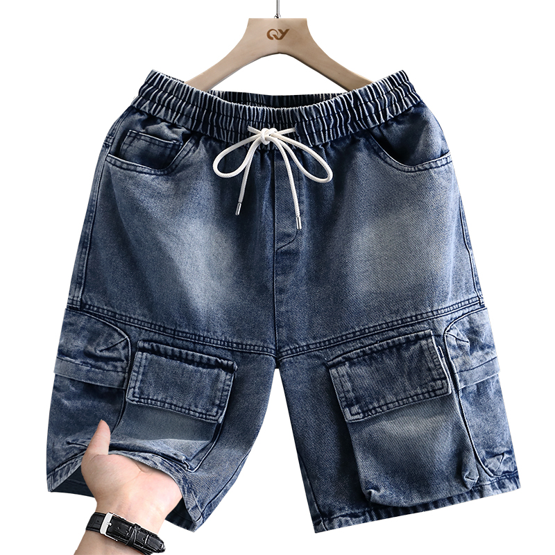 Men's Cargo Shorts New Summer  - Men'S Fashion Jeans ulasan dan harga